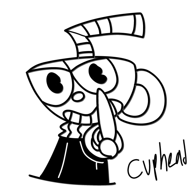 little cuphead doodle