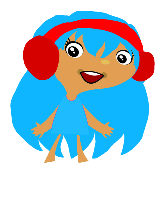 Rap Girl In The Ready Dress Go Art Style