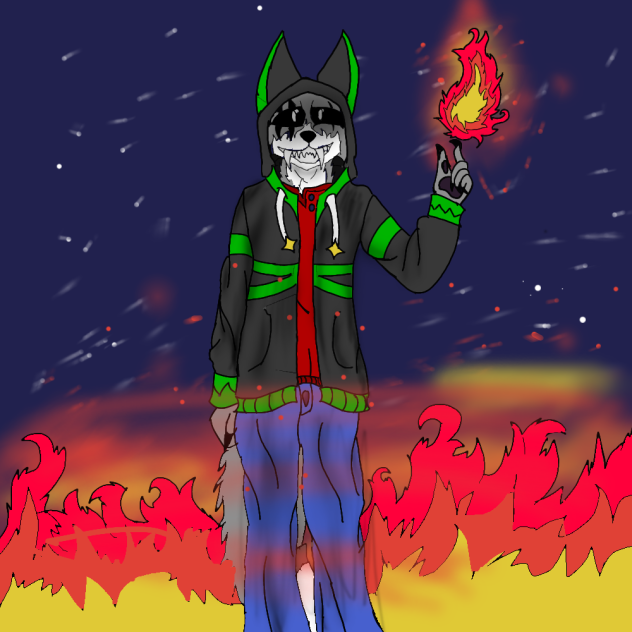 fire of night - ibisPaint