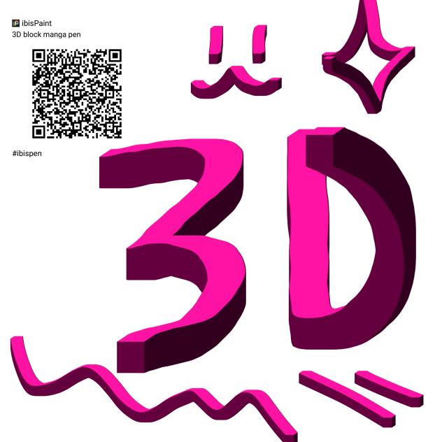 3d  block pen