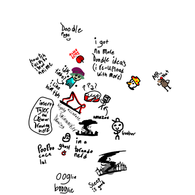 doodles I drew when I was bored - ibisPaint