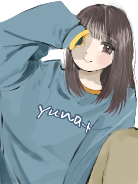厚塗り四つ目(女の子)