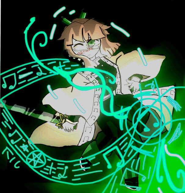 Demi gets his slayer mark!(demon slayer)
