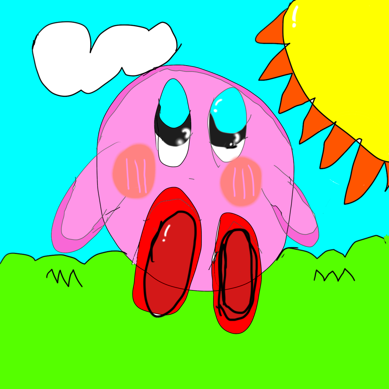 Kirby farza - ibisPaint
