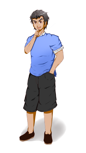 オリキャラ描いてみた 17