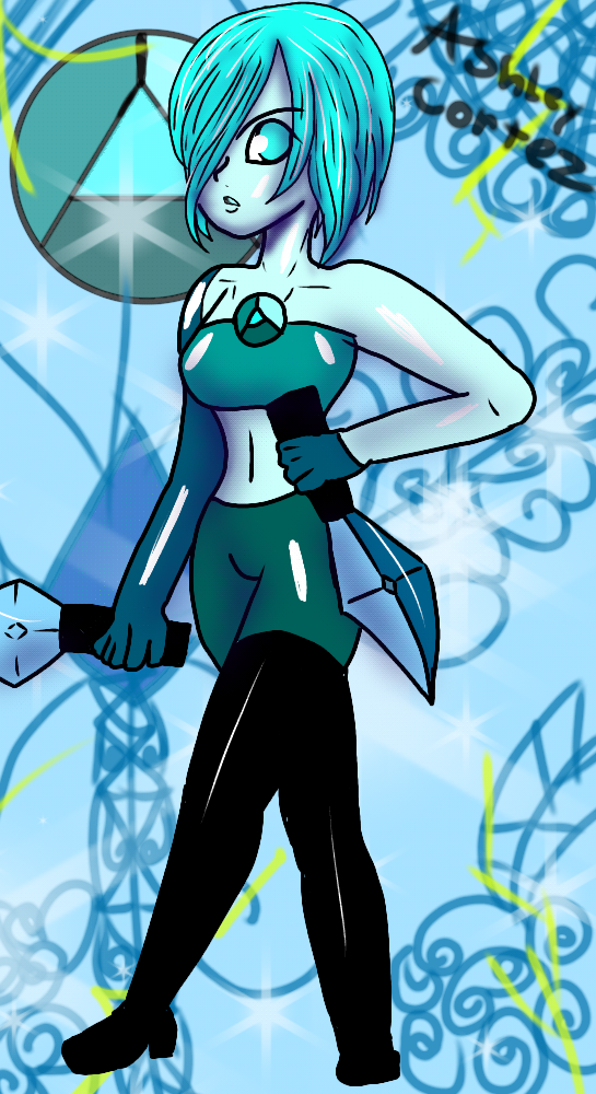 turquoise gemsona speedpaint ibispaint