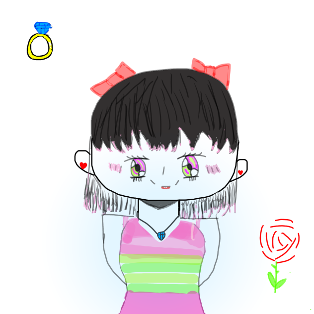 デートに行く女の子