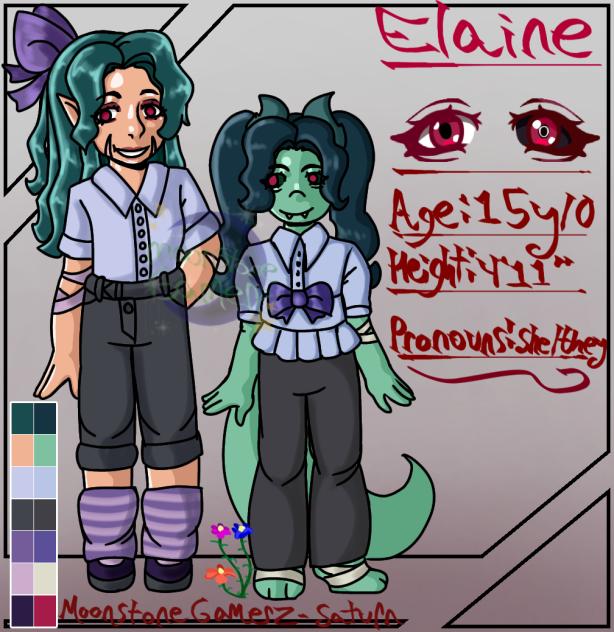 Elaine ref sheet - ibisPaint