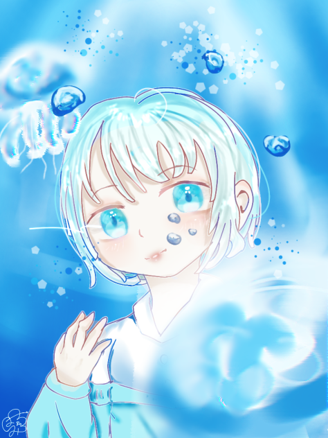 きれいな海を