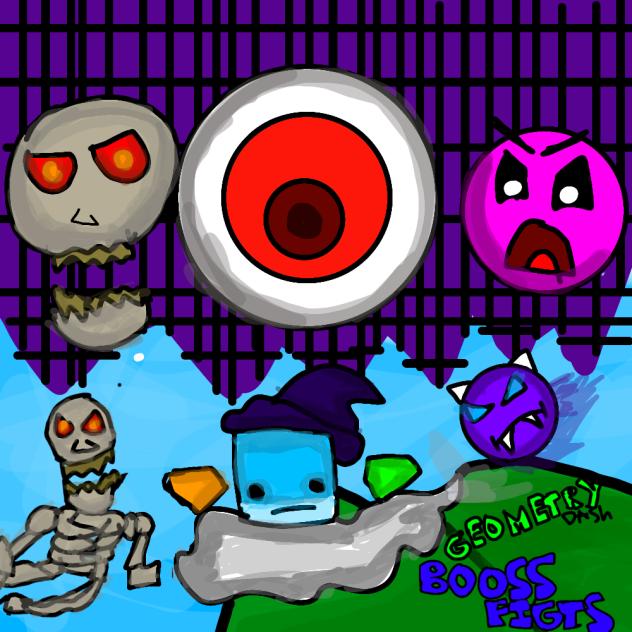 Geometry dash BOSS figths