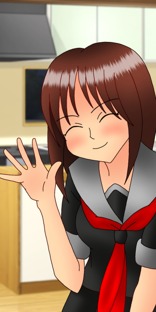 きつねのコンピューター　張り合い