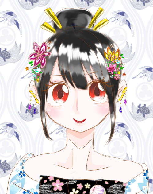 吉原一の花魁へ