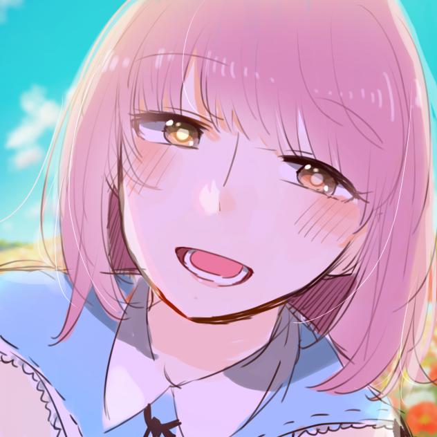 女の子らくがき
