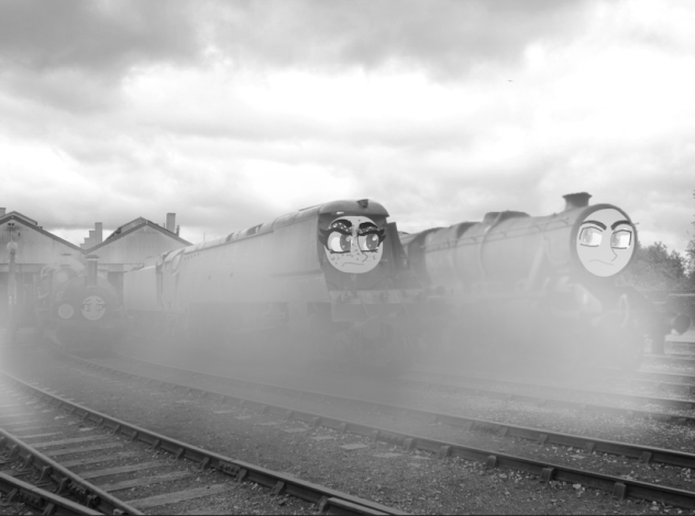 Dakota protecting Liz