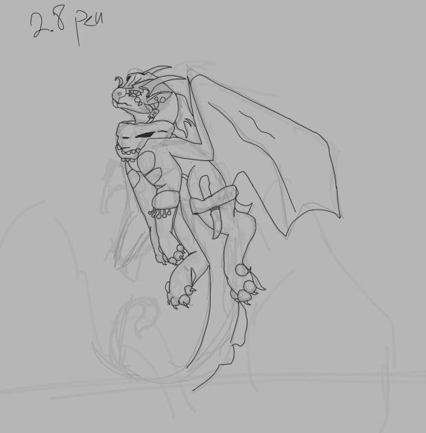 Biggg wip ( some line art