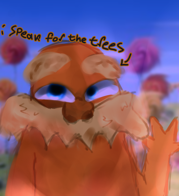 The lorax fanart because yes (18 layers)