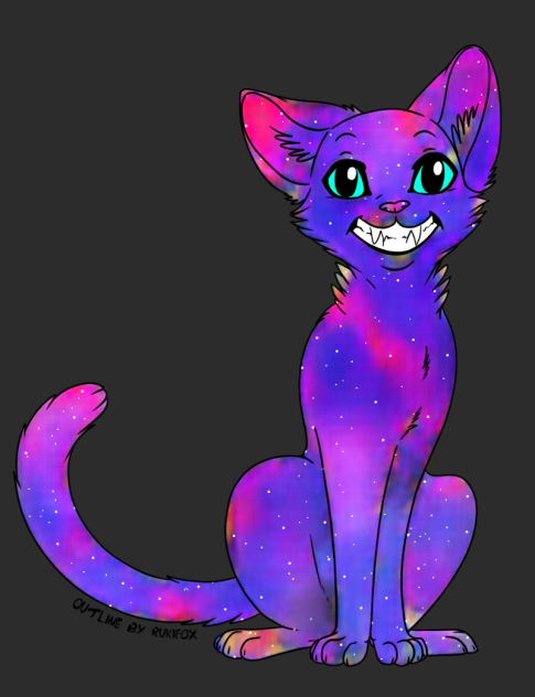 Galaxy cat - ibisPaint