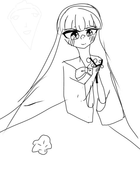 金ローかぐや姫の物語見ながら描いた
