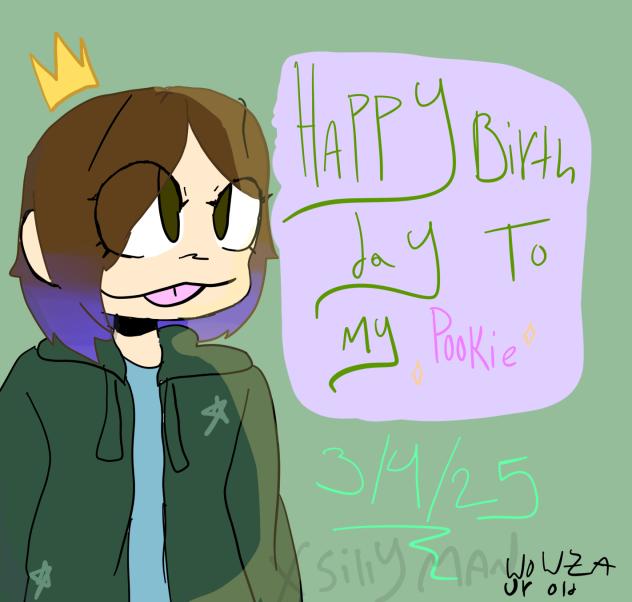 Happy b day pookie ^^