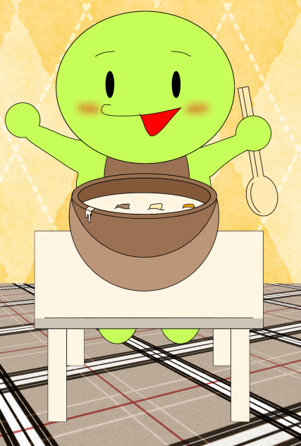 まいぜん　マイッキーの食事