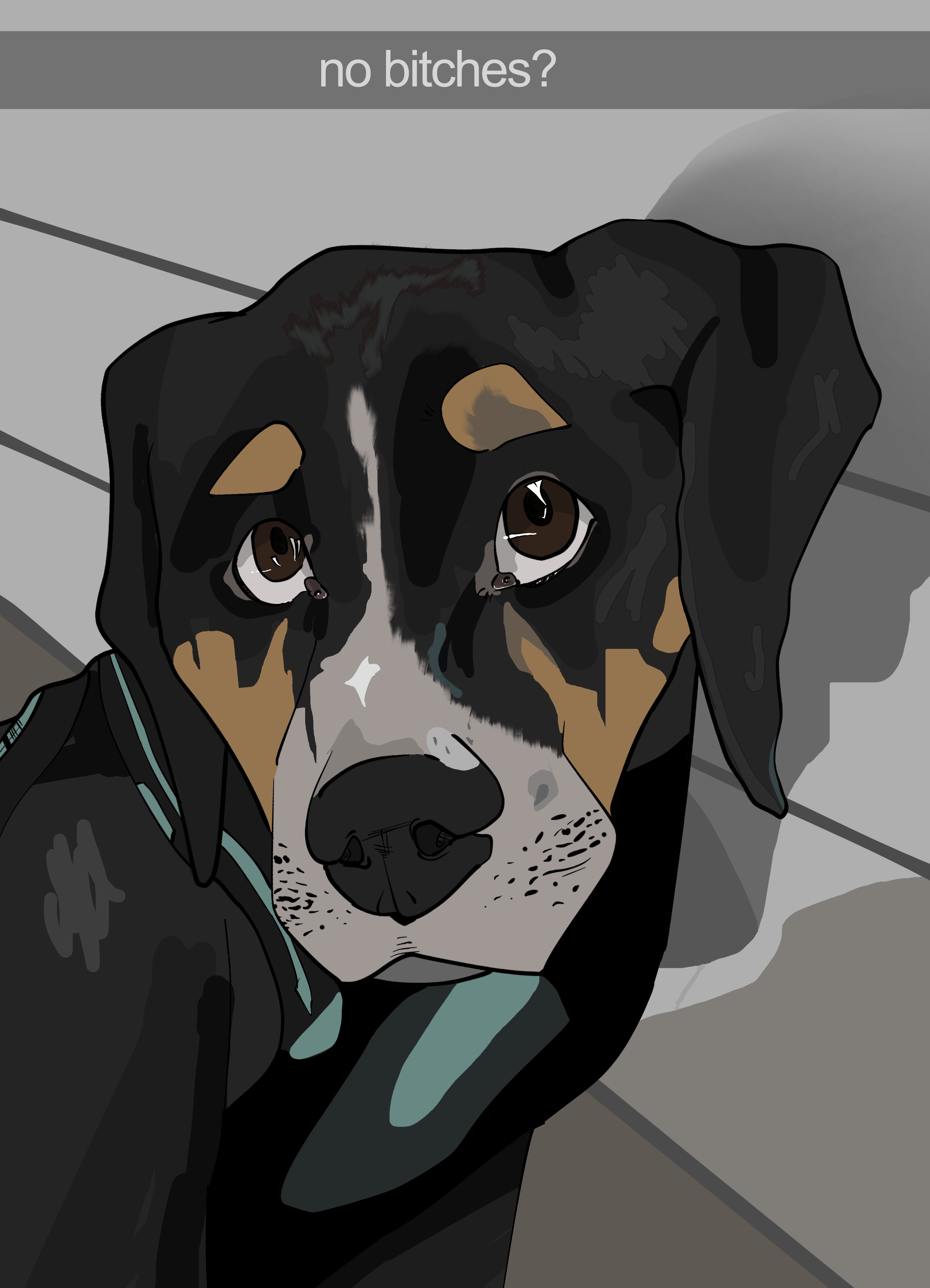 My friends dog lol - ibisPaint