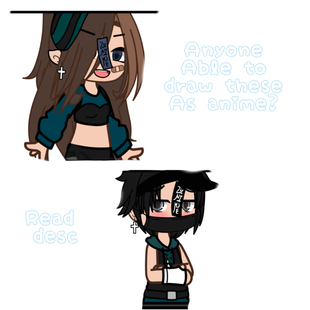 wanna draw these as anime