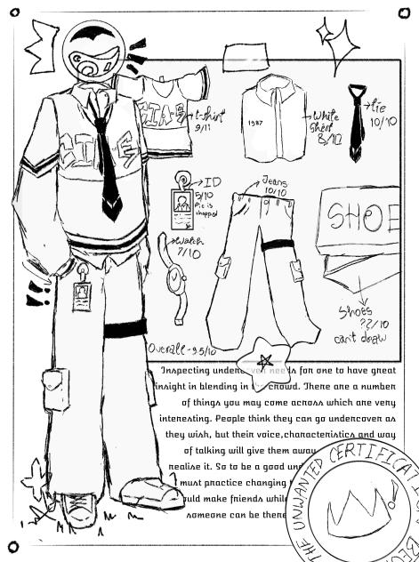 Fictional fit check.