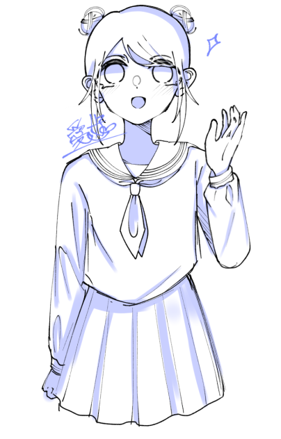 練習(セーラー服)