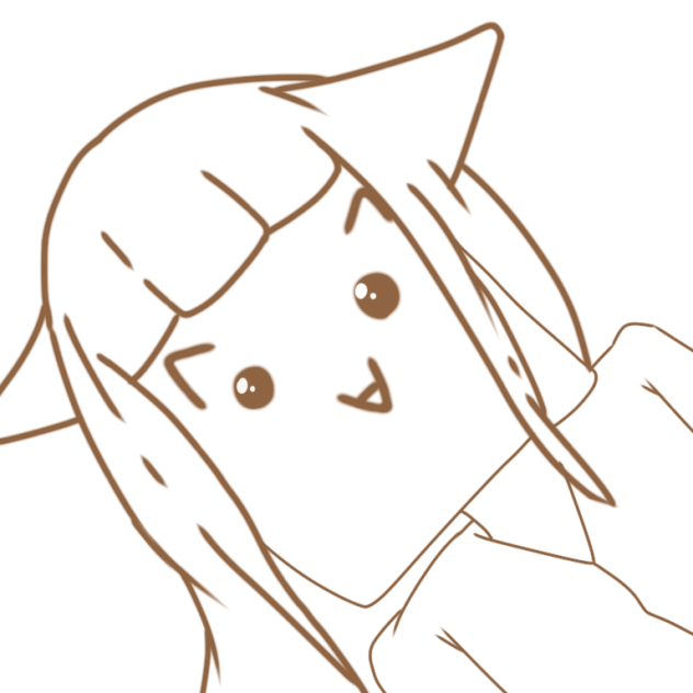 描いてみました 線画