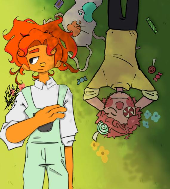 COLLAB W MY OC OSCAR