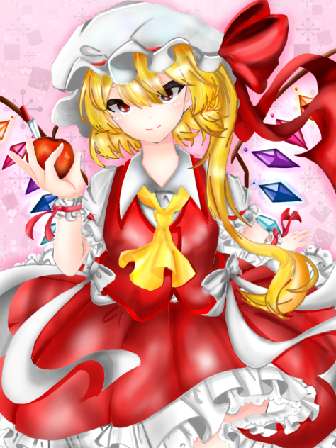 フランドールスカーレット【塗り絵】