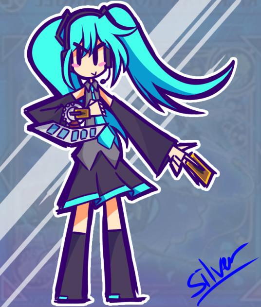 Pro-duelist Hastune Miku