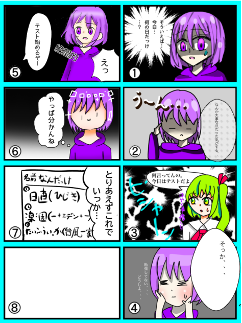テストの答案