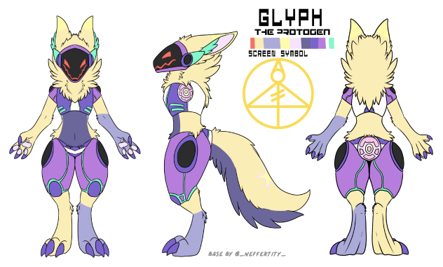 Glyph Fursuit Ref