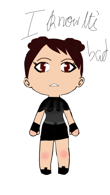 my first front edit I know its bad - ibisPaint