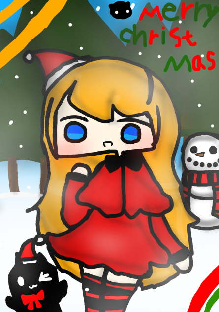 merry christmas speedpaint