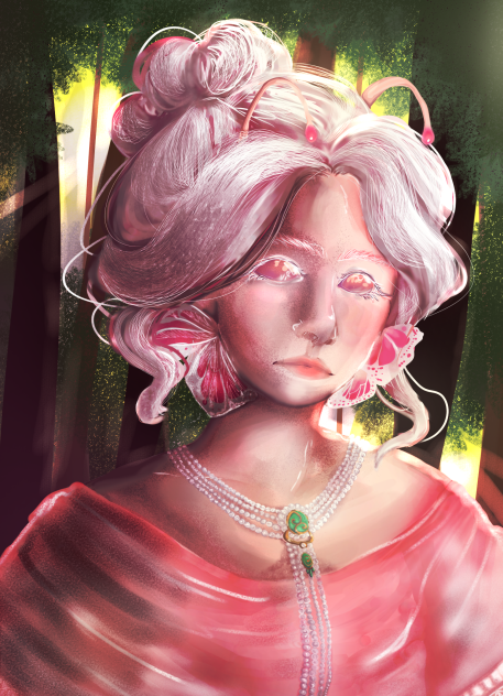 Butterfly lady - ibisPaint