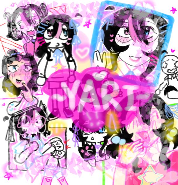 Yari collage it's a new oc