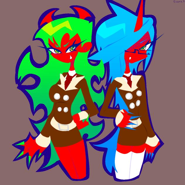 Scanty and Kneesocks