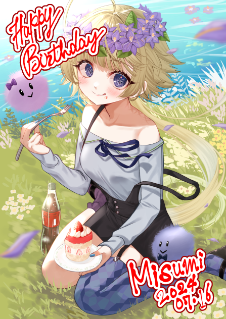 依頼イラスト「happy birthday」