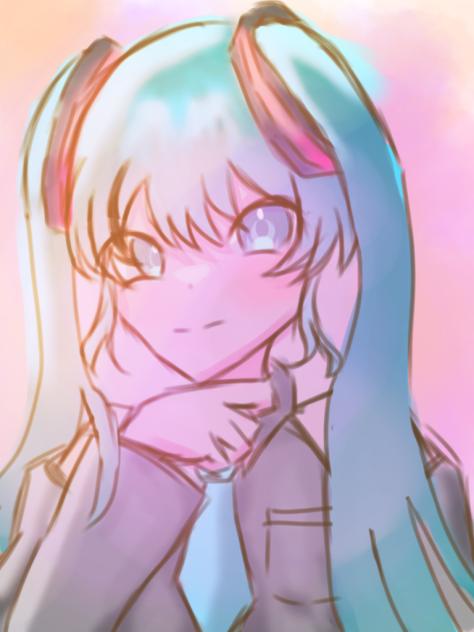落書きミクちゃん