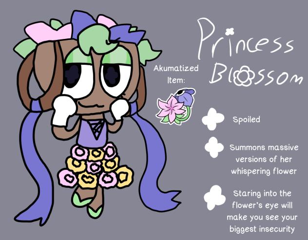 Princess Blossom (Akuma!Bassie) Mlb x Dw
