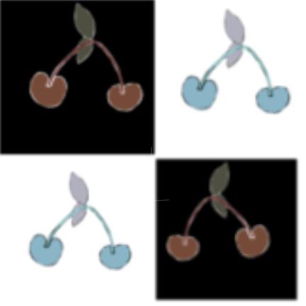 cherries-inverted cherries 🍒