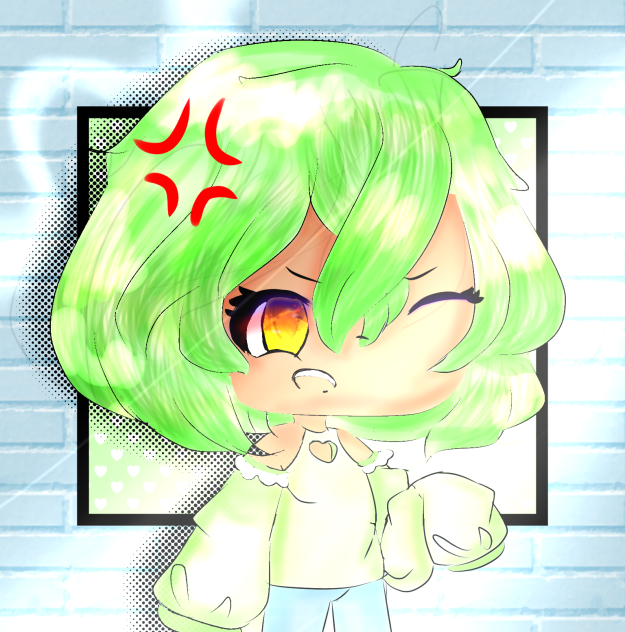 A random green girl I re-made
