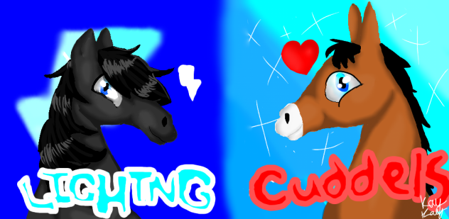 lightning and cuddles