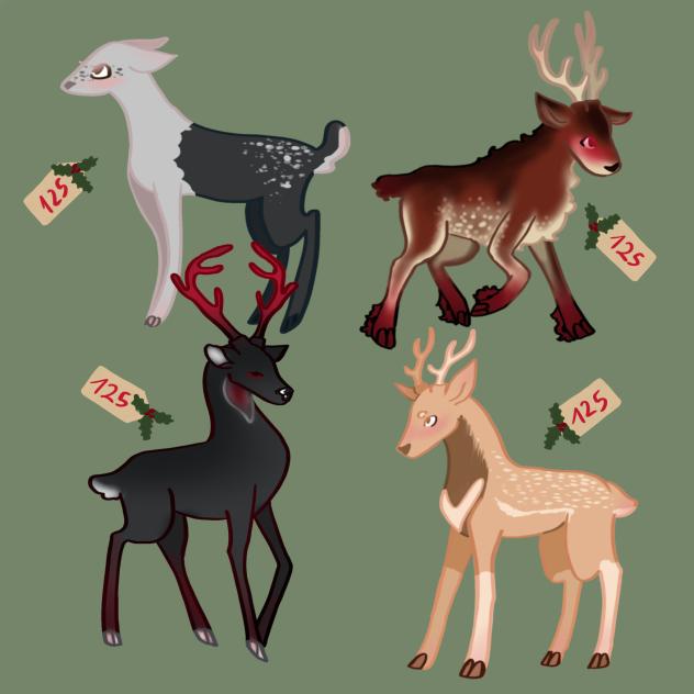 Reindeer sale for christmas