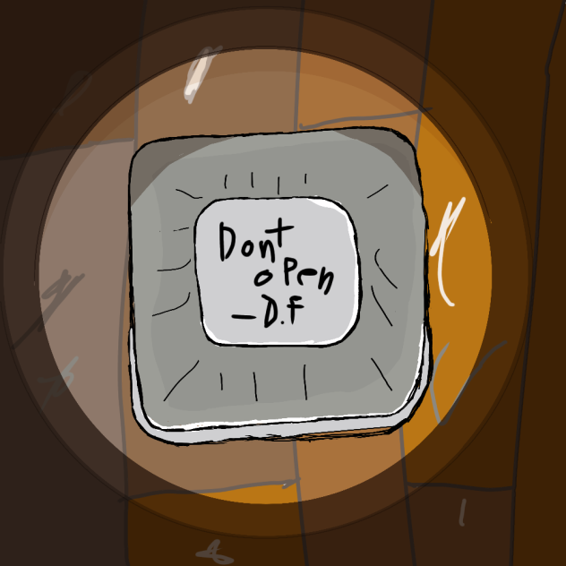 throwing my emotions in a styrofoam box.