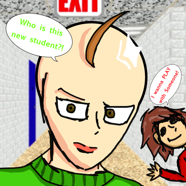 Baldi Basic’s but Anime