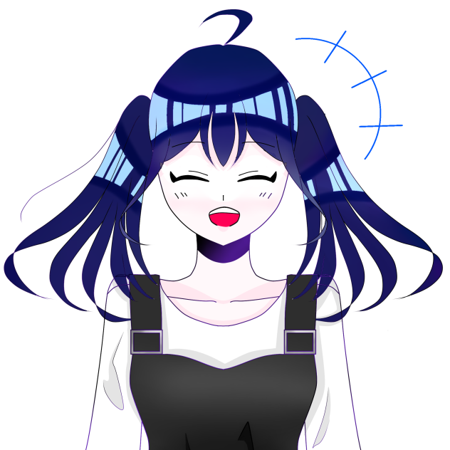 ゆなちゃん立ち絵〜きゃいきゃい(？)〜