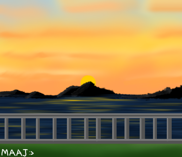 sunset - ibisPaint